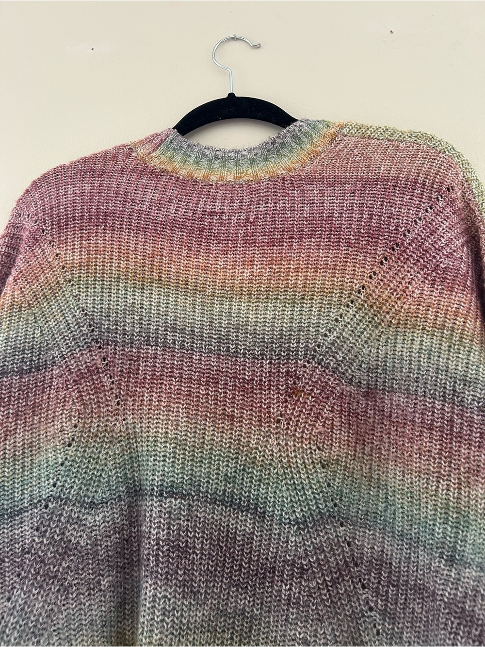 Torrid Size 2 Women's Multicolor Open-Front Knit Cardigan Sweater - Picture 7 of 7